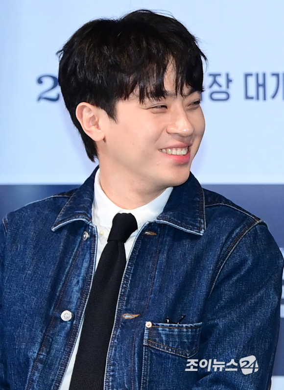 배우 박정민이 4일 오후 서울 CGV 용산아이파크몰에서 열린 영화 '휴민트'(감독 류승완) 언론시사회에 참석하고 있다. [사진=정소희 기자]