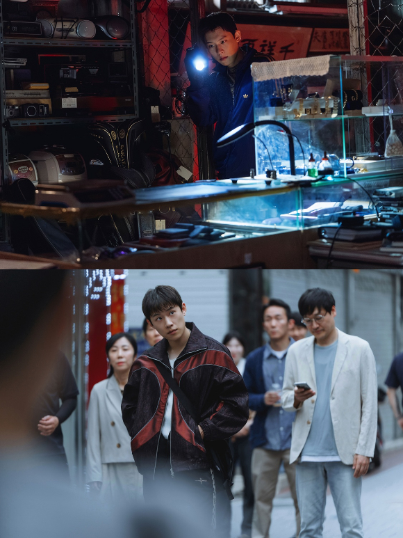 배우 김성철이 디즈니+ 시리즈 '골드랜드'에서 열연하고 있다. [사진=월트디즈니 컴퍼니 코리아]