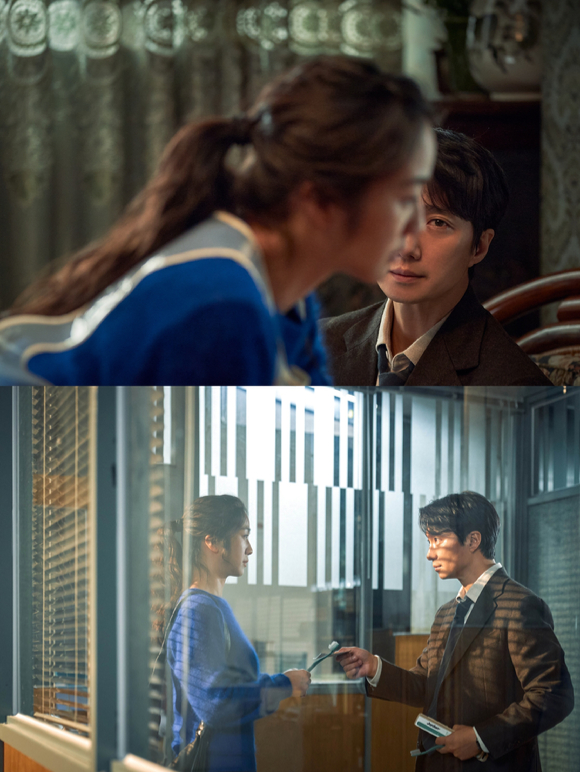 배우 박해일이 '헤어질 결심'에서 탕웨이와 깊이 있는 연기 호흡을 보여주고 있다. [사진=CJ ENM]