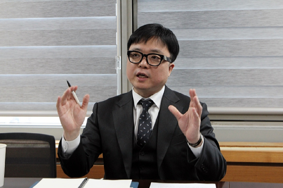  김제봉 베스파 대표이사는 &ldquo;회사 정상화 과정에서 핵심은 내실 경영"이라며 "돈 잘 버는 종합콘텐츠 기업이 목표&rdquo;라고 밝혔다 [사진=베스파]