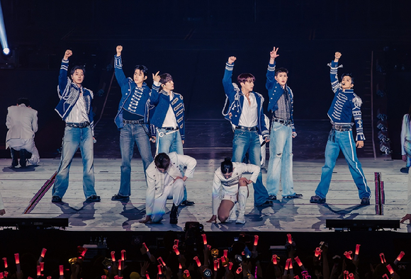 2PM 도쿄돔 콘서트 현장 이미지 [사진=JYP엔터테인먼트]