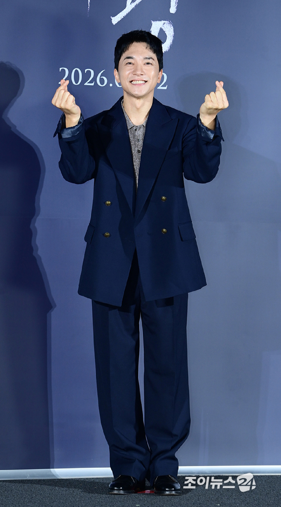 배우 김영민이 5일 오전 서울 CGV용산아이파크몰에서 열린 영화 '비광'(감독 이지원) 제작보고회에 참석하고 있다. [사진=정소희 기자]