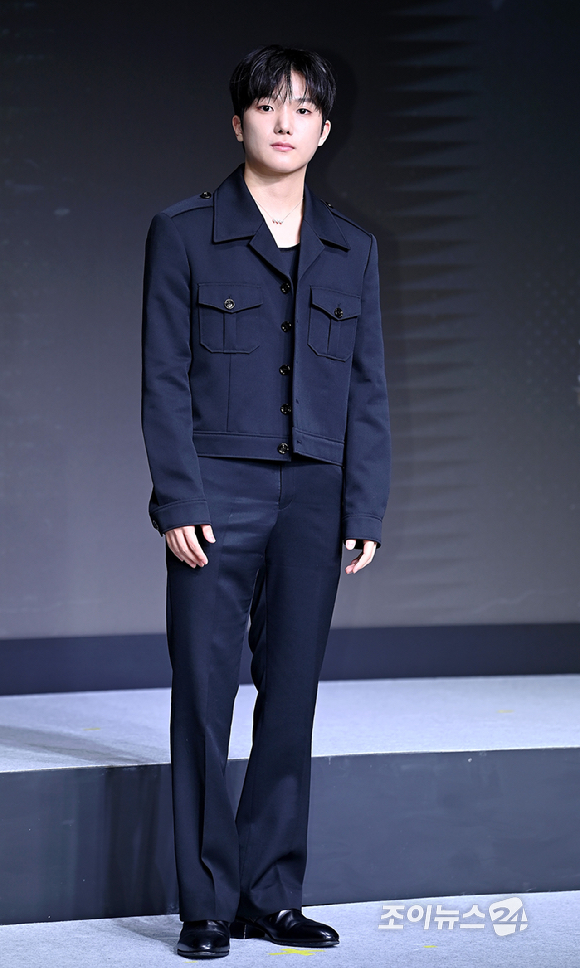 배우 최민영이 21일 오전 서울 마포구 호텔 나루 서울 엠갤러리에서 열린 '약한영웅 Class 2' 제작발표회에서 포토타임을 갖고 있다. [사진=곽영래 기자]