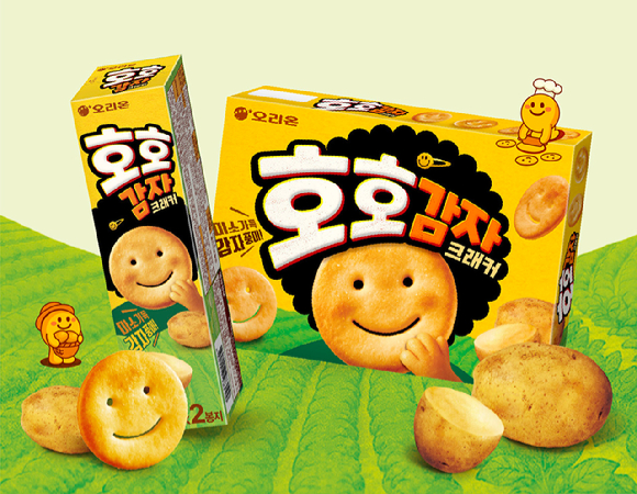 호호감자크래커. [사진=오리온]