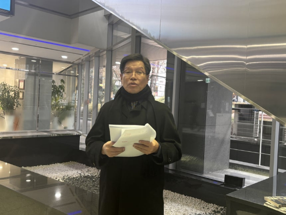 김병헌 위안부법폐지국민행동 대표 [사진=연합뉴스]