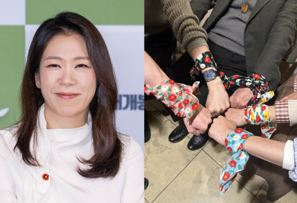 '내 이름은' 동백꽃 인증샷이 화제다. [사진=CJ CGV, 와이드릴리즈]