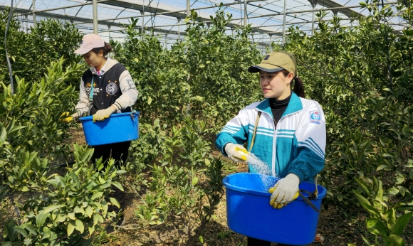 베트남의 몇 배 이상이나 되는 임금 때문에 한국에 체류하려는 베트남인들이 늘어난 것으로 확인됐다. 사진은 베트남의 한 의류 공장에서 노동자들이 일하는 모습. [사진=로이터/연합뉴스]