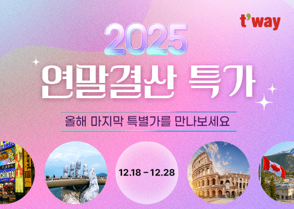 티웨이항공, 2025 연말결산 특가 프로모션 진행 [사진=티웨이항공]