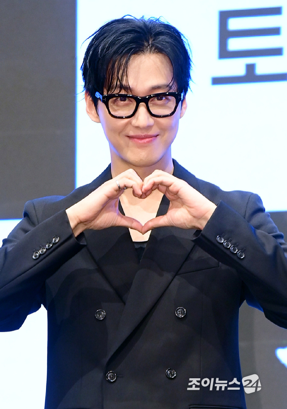 배우 남궁민이 1일 오후 서울 구로구 신도림동 더세인트에서 열린 KBS 2TV 새 토일 미니시리즈 '결혼의 완성' 제작발표회에 참석하고 있다. [사진=정소희 기자]