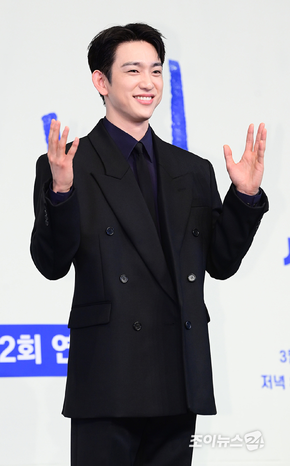 배우 박진영이 5일 서울 구로구 신도림동 더링크서울 트리뷰트포트폴리오 호텔에서 열린 JTBC 새 금요시리즈 '샤이닝' 제작발표회에 참석하고 있다. [사진=정소희 기자]