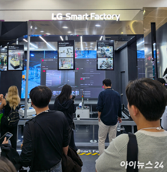 LG전자 'KES2026' 부스. [사진=황세웅 기자]