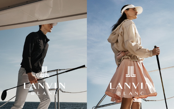 골프웨어 브랜드 랑방블랑이 24SS 캠페인을 공개했다. [사진=랑방블랑(LANVIN BLANC)]