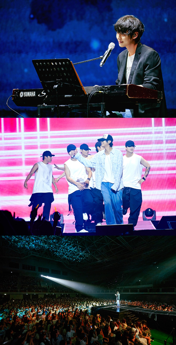 배우 안효섭이 아시아 투어 '더 프레젠트 쇼-히어 앤드 나우'를 통해 팬들과 소통하고 있다. [사진=더프레젠트컴퍼니]