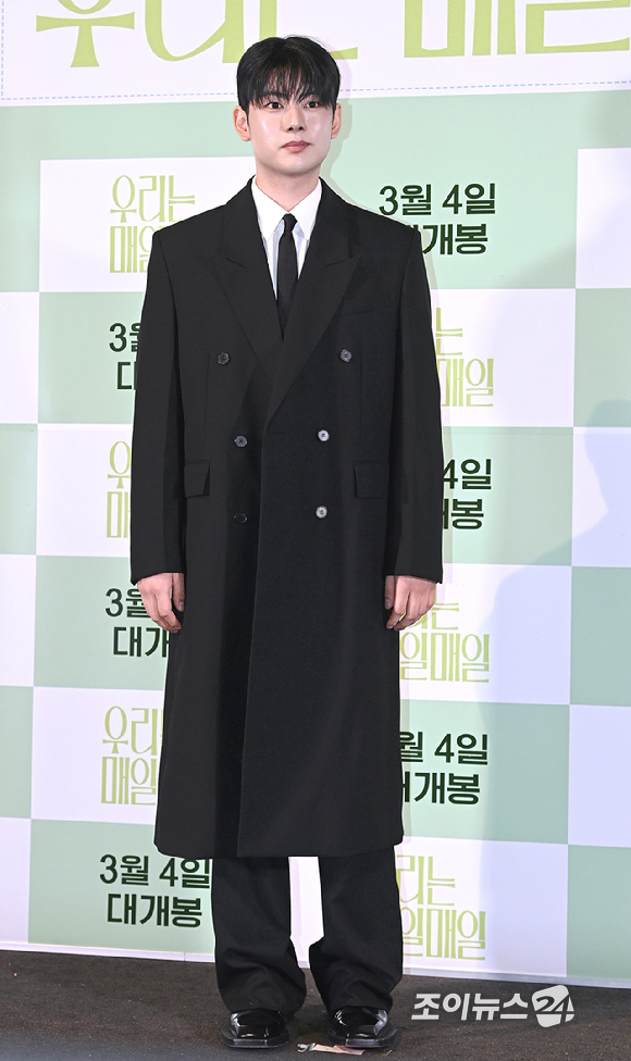 배우 류의현이 23일 오후 서울 용산구 CGV 용산아이파크몰에서 열린 영화 '우리는 매일매일' 언론시사사회에서 포토타임을 갖고 있다. [사진=곽영래 기자]