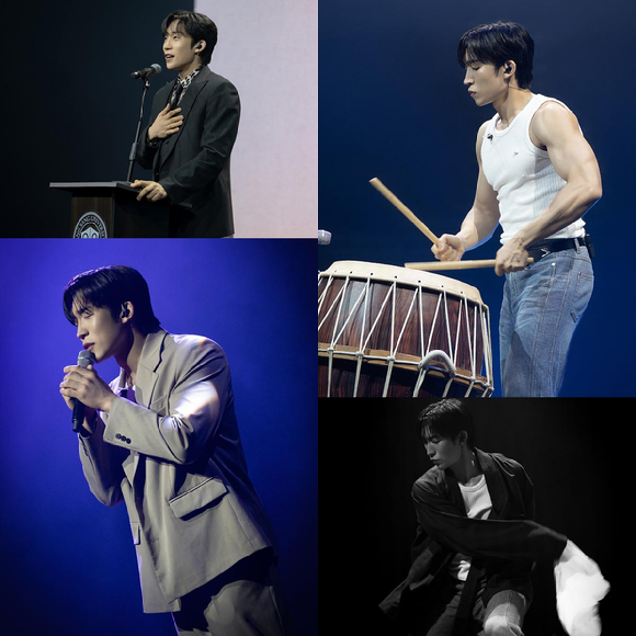 배우 이상이가 생애 첫 팬미팅에서 팬들을 만나고 있다. [사진=초록뱀]