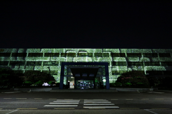 인류세의 개념을 예술적으로 형상화한 강이연 KAIST 교수팀의 미디어 아트 특별전. [사진=KAIST]