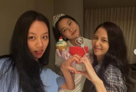 혜리 지수 정호연 [사진=혜리 SNS]