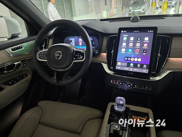 볼보 '신형 XC90'. [사진=김종성 기자]