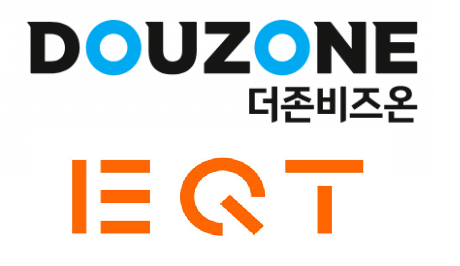 더존비즈온, EQT파트너스 CI [사진=더존비즈온, EQT파트너스]