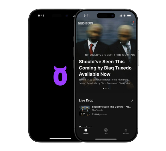 뮤직카우 공식 앱 베타 버전 이미지. [사진=뮤직카우]