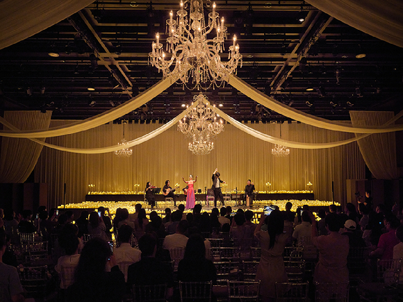 지난해 추석 서울신라호텔 다이너스티홀 플라멩고 콘서트.j [사진=서울신라호텔]