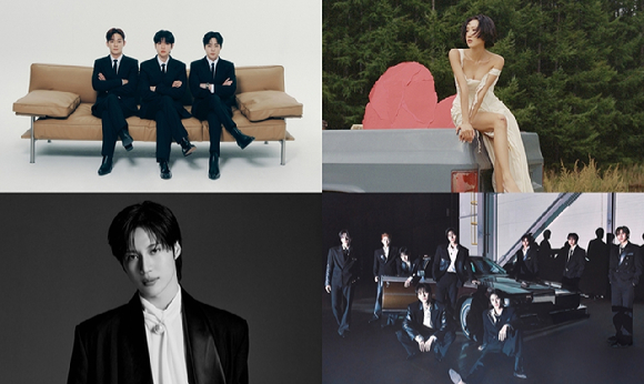 드림콘서트 참석 아티스트 이미지 갈무리 [사진=각 소속사]