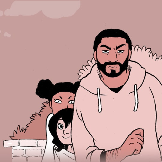 네이버웹툰 미국 본사 웹툰엔터테인먼트 영어 오리지널 웹툰 '슛어라운드' 표지 [사진=웹툰엔터테인먼트(네이버웹툰)]